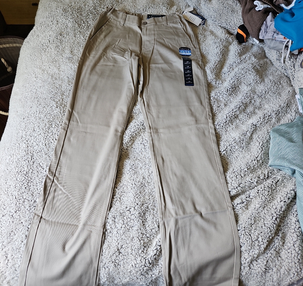 Nautica Men's Khaki Chinos